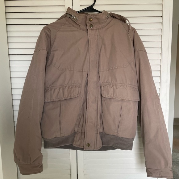 Vintage Tan Weather Breaker Lined Jacket - Large - Picture 2 of 14